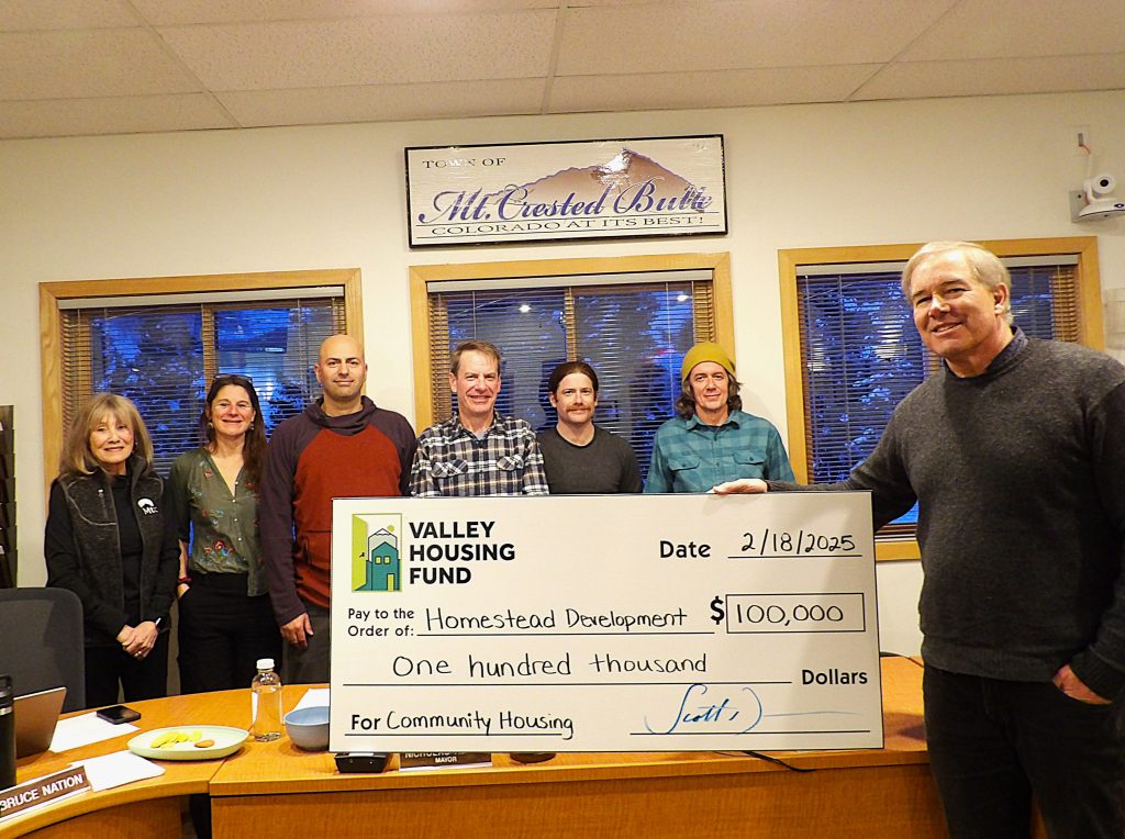 Homestead Grant Check Presentation